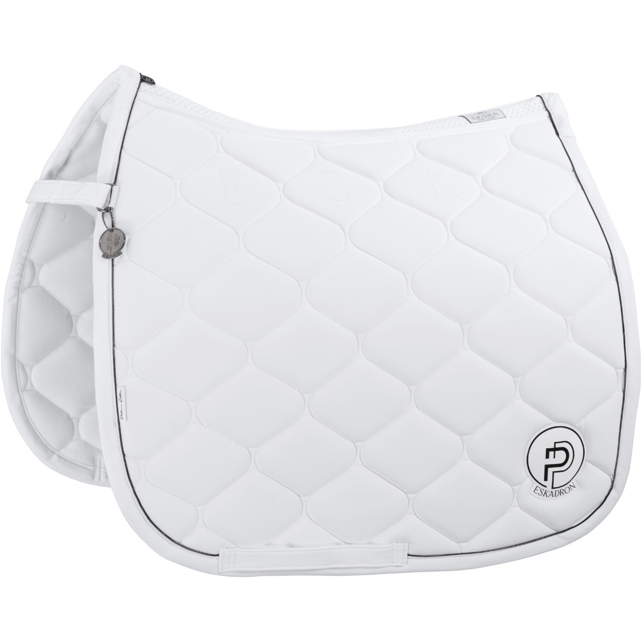 Eskadron Softshell Emblem Saddle Cloth 215340 526 - White
